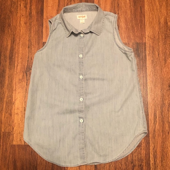 Cat & Jack Other - COPY - Kids Cat & Jack denim shirt!